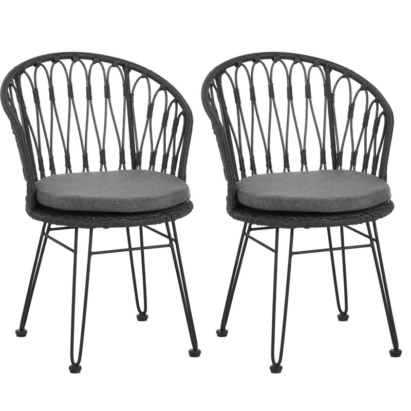 CHAISE, 2PCS avec 2 coussins