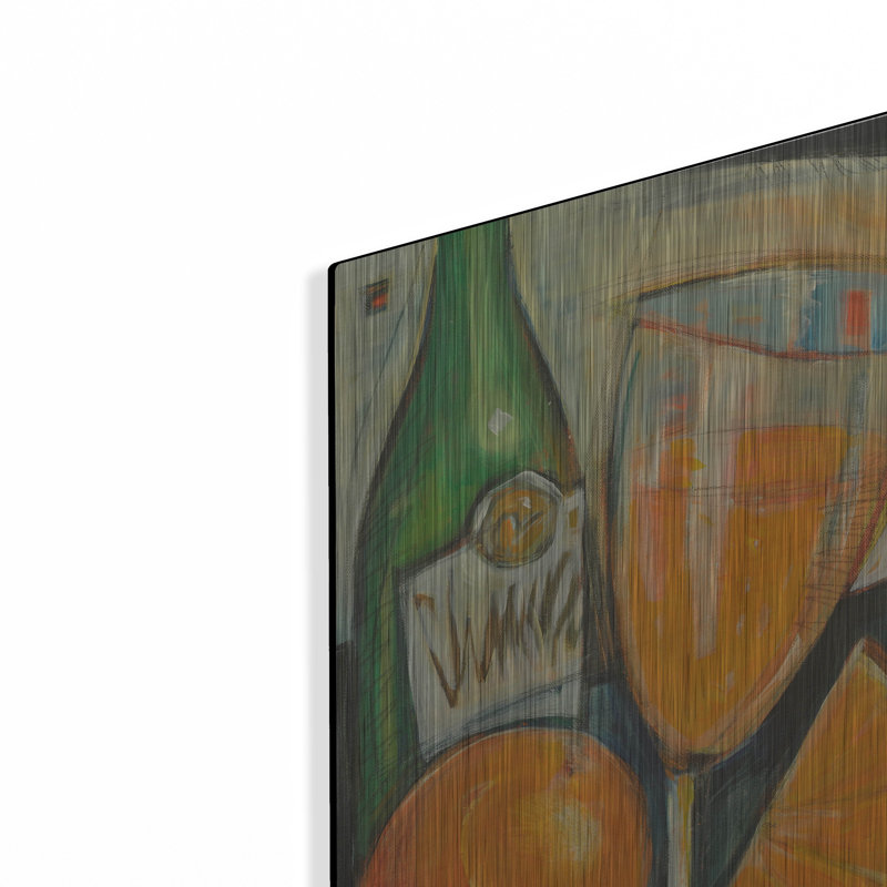 «Mimosa» par Tim Nyberg, Walart en métal, H 16 po x l 12 po