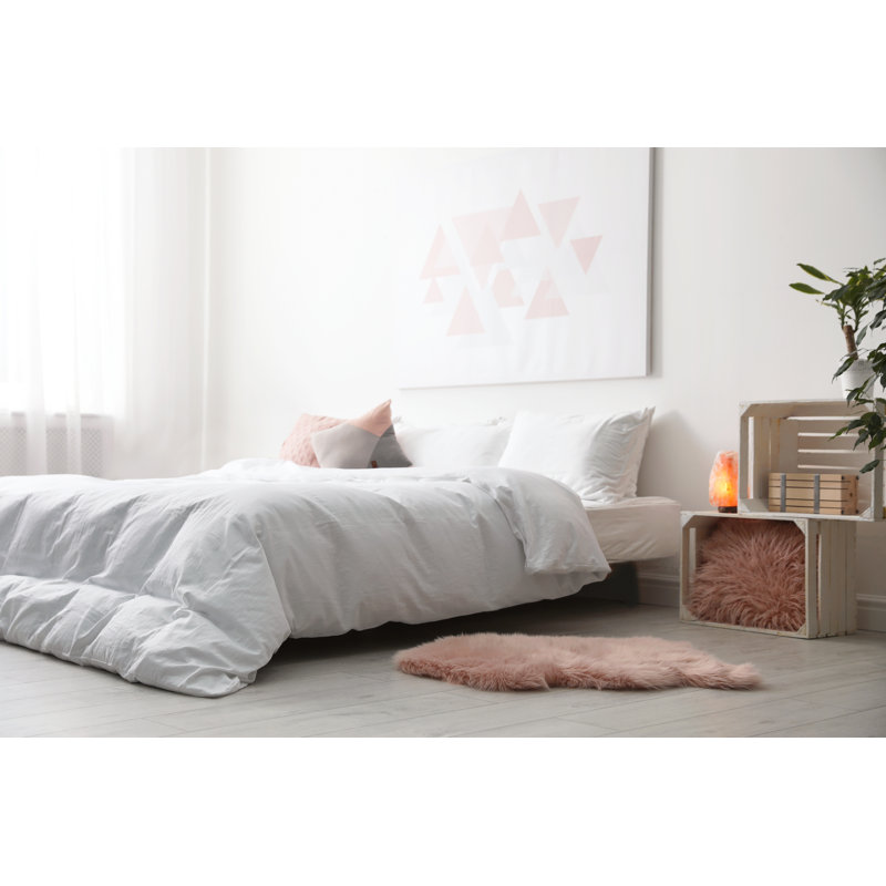 Insertion de couette / couette lourde, hypoallergénique, double / grand (90 x 90), housse de couette en mélange de coton riche, 500 g / m²