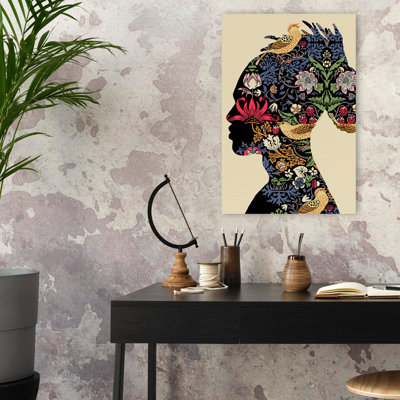 Afro Man - Art figuratif botanique figuratif