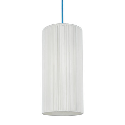 Luminaire suspendu cylindrique 1 lumière Kaylien