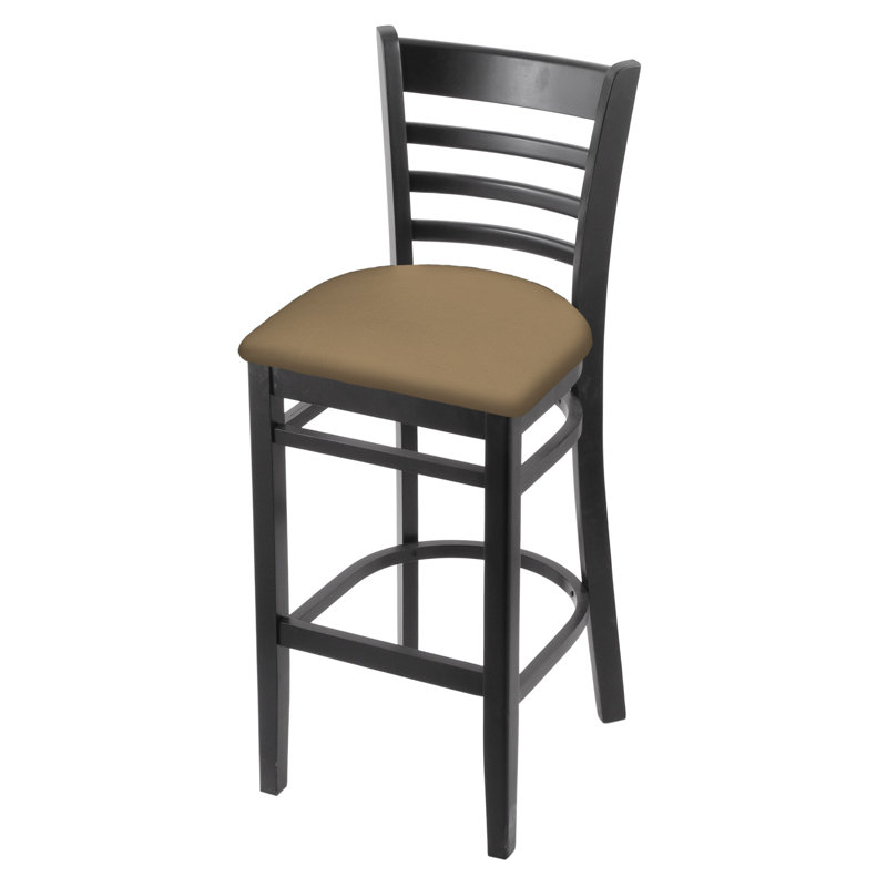 25" Counter Stool, Black, Canter Sand