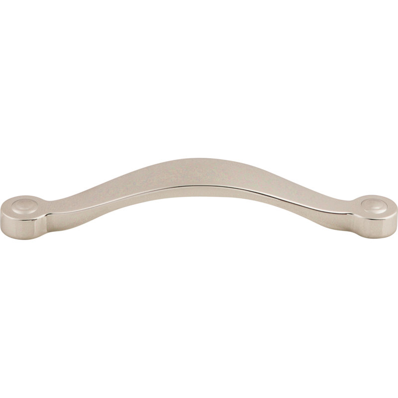 Saddle 5 1/16" Center to Center Bar pull, Polished Nickel