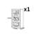 Floor standing bookcase