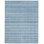 Sanura Plaid Hand Tufted Wool Area Rug in Blue