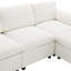 Canapé modulaire 86,5 po Chenille-695984529