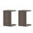 Karstynn Rectangular Wicker/Rattan Outdoor Side Table