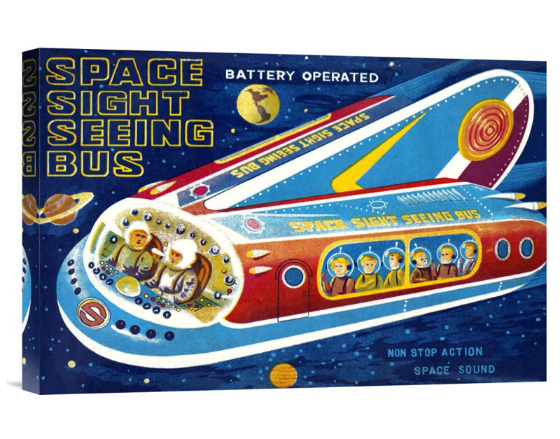 " Space Sight Seeing Bus " by Retrorocket