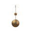 Lance Sconce-Burnished Brass Steel