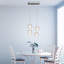 Luminaire suspendu sphère 4 lumières del cluster Veroniza