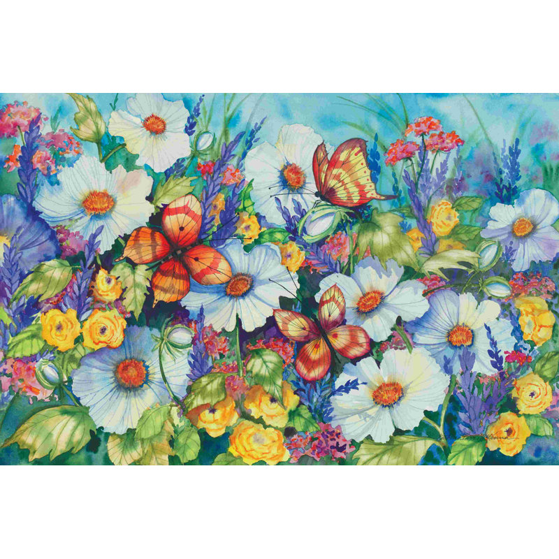 Douce plante grasse, H 8 po x l 12 po, Non, Toile tendue
