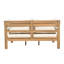 Ensemble de conversation d'extérieur en bois d'acacia avec coussins Fierro