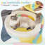 Tour pour chat multi-couches avec condos ouverts 2 boules amovibles pendantes
