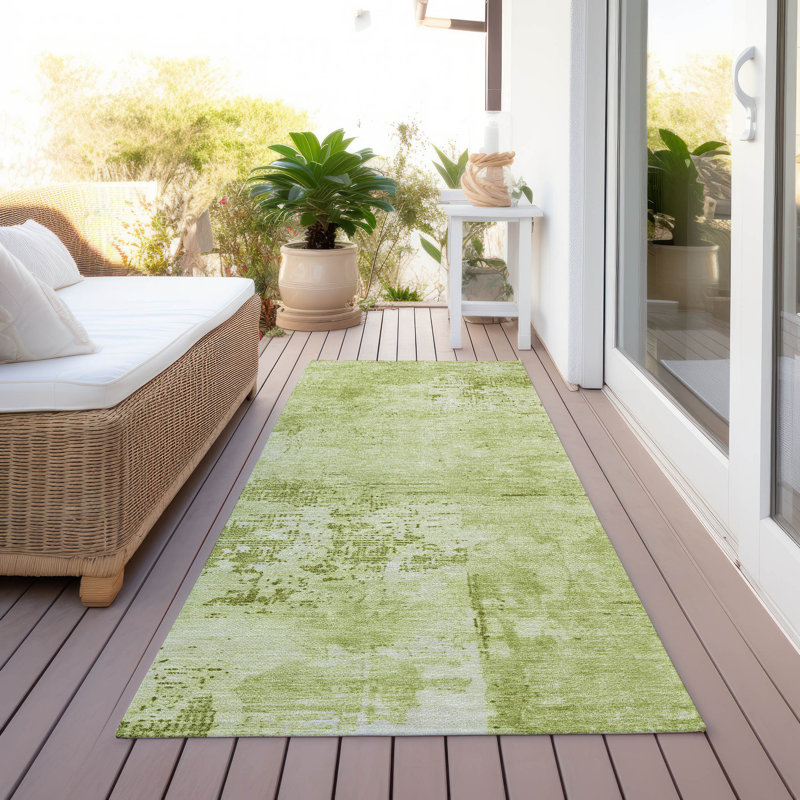  Machine Washable Indoor/Outdoor Chayden ACN1062 Rug, Runner 2'3" x 7'6"