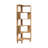 Yalin 6-Tier Modern Mid Century Corner Bookcase, 71.5" Extra Tall Corner Shelf With Storage-1889318910