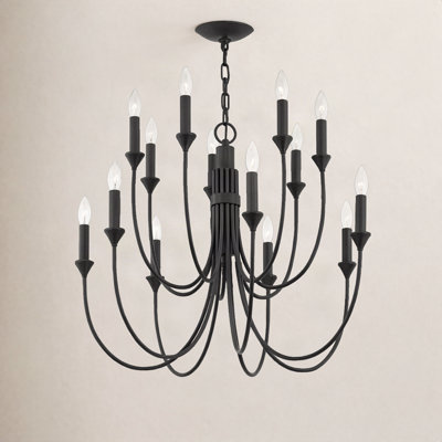 Alexandria 14 - Light Dimmable Chandelier