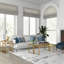 Glass Top Frame Nesting Tables-1566707491