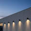 UltraBeam Black 20 Watt Large Exterior Wall Downlight - IP65 rated - 3000k - 170mm Tall - 1600 Lumens