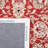 Hollander Oriental Handmade Hooked Wool Burgundy/Ivory Area Rug-21274771