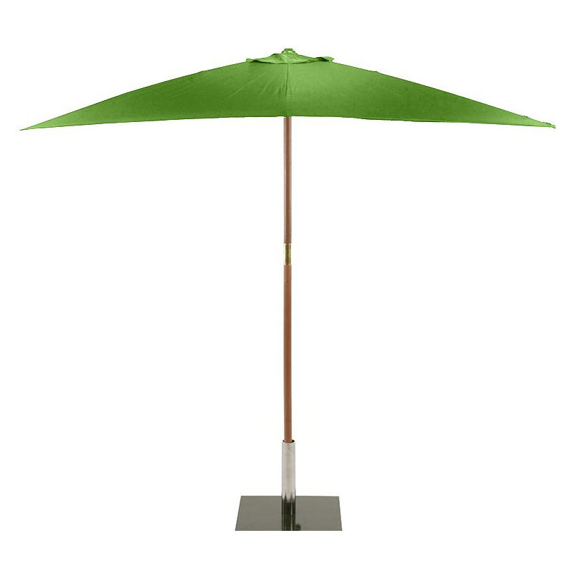 Belle 300cm X 200cm Rectangular Market Parasol, Lime