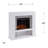 Lirrington Stainless Steel Fireplace