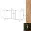 Dracen 140cm Console Table-409012876-409012877