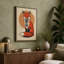 Fox in Circle Modern - Wrapped Canvas-700174897-700174899