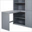 Lit mezzanine double avec garde-robe-1058847956