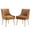 Chaise d'appoint en velours Magallanes-909621716
