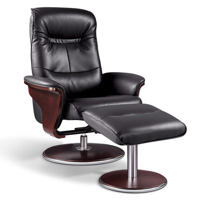 Milano Faux Leather Swivel Recliner