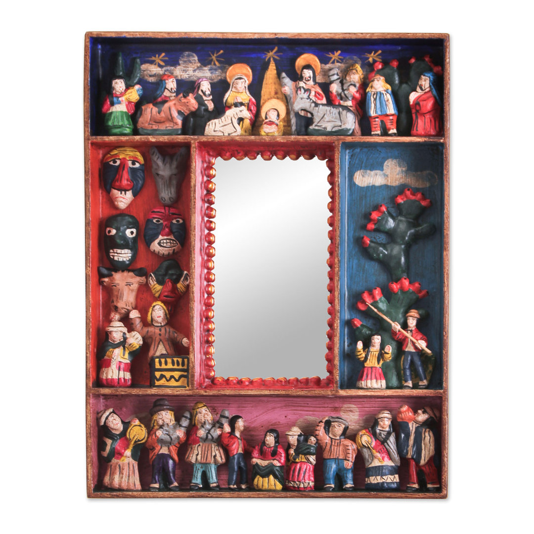 Charlmont Rectangle Mirror World Menagerie