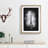A Moody Eiffel Tower in Paris France - Picture Frame Graphic Art Print-56856947-56856945