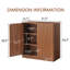 Buffet 31,5 pouces Modern Wavy-1076091574