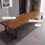 Table de conférence en bois massif brun Free Form-472983925