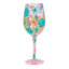 Verre à vin 15 oz Enesco Lolita Fancy Florals