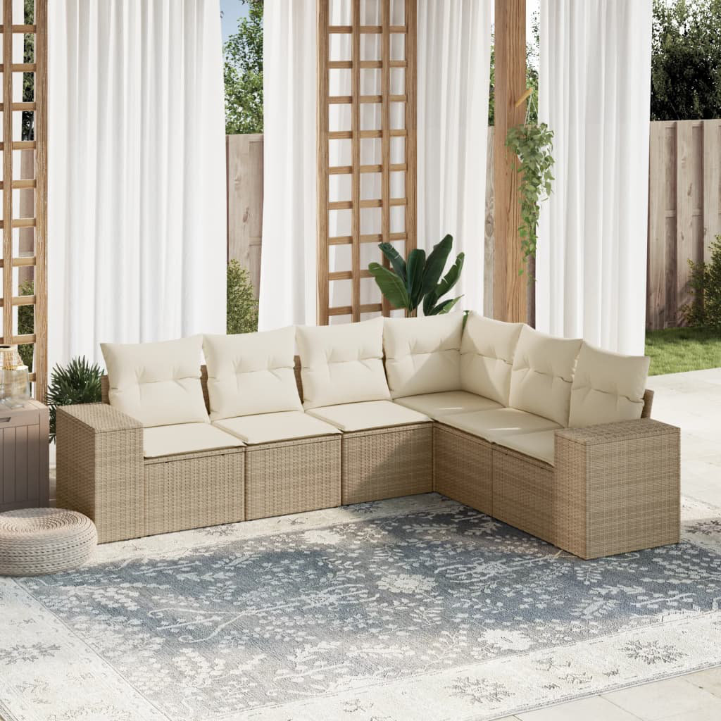 Gartenecksofa mit Polster