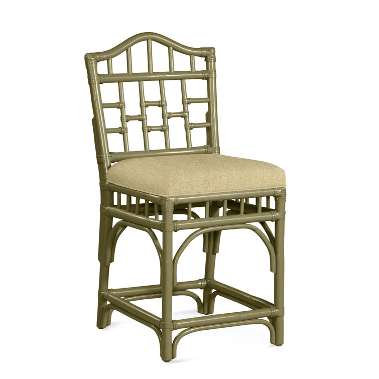 Chippendale Upholstered Counter Stool