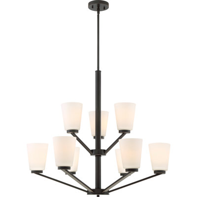 Naccarato 9 - Light Dimmable Tiered Chandelier