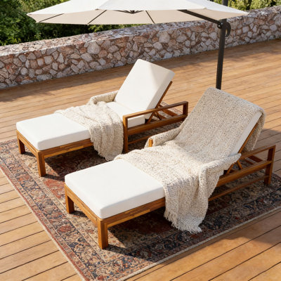 Outdoor Patio Chaise Lounge Chairs