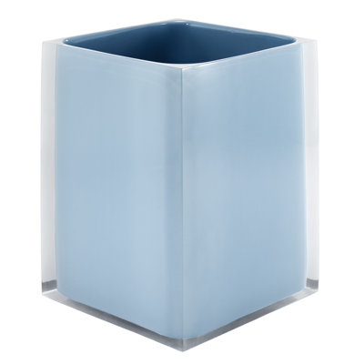 Izod Marina Blue Bath Bathroom Wastebasket