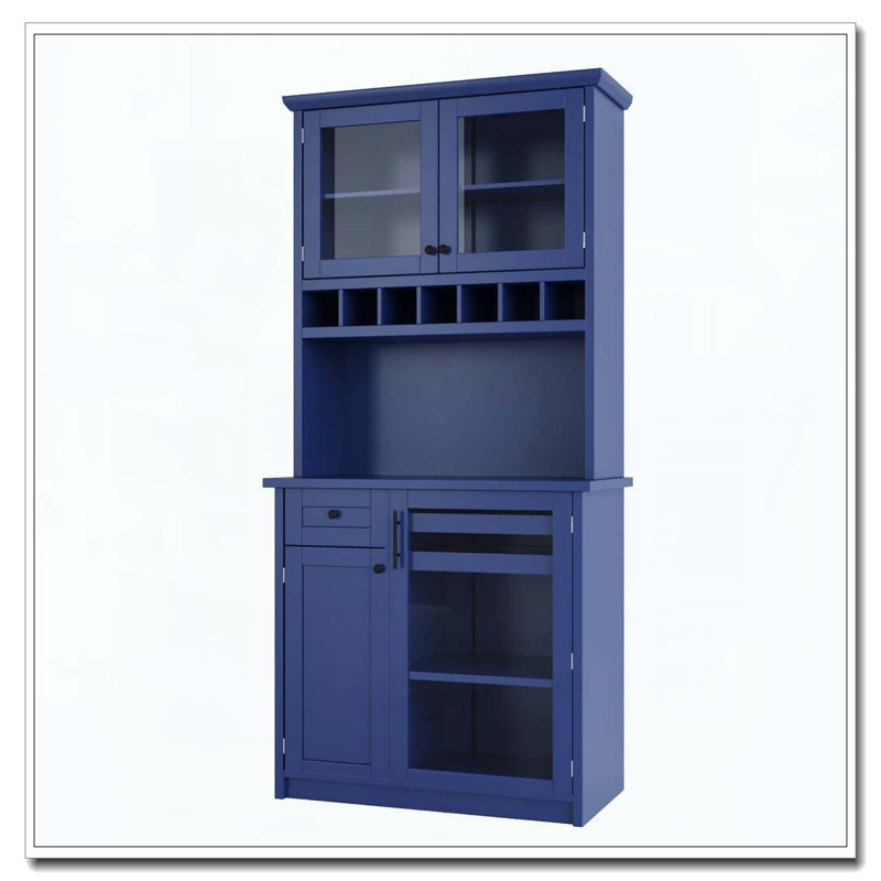 Armoire de cuisine Farmhouse, Bleu