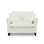 Fauteuil rembourré 46,5 po en velours côtelé-1761710499