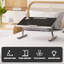 Hauteur et angle réglable Support pour ordinateur portable pour lit, table d'appoint pour plateau de lit, table d'ordinateur portable pliable légère pour canapé-lit, bureau pour adultes, enfants