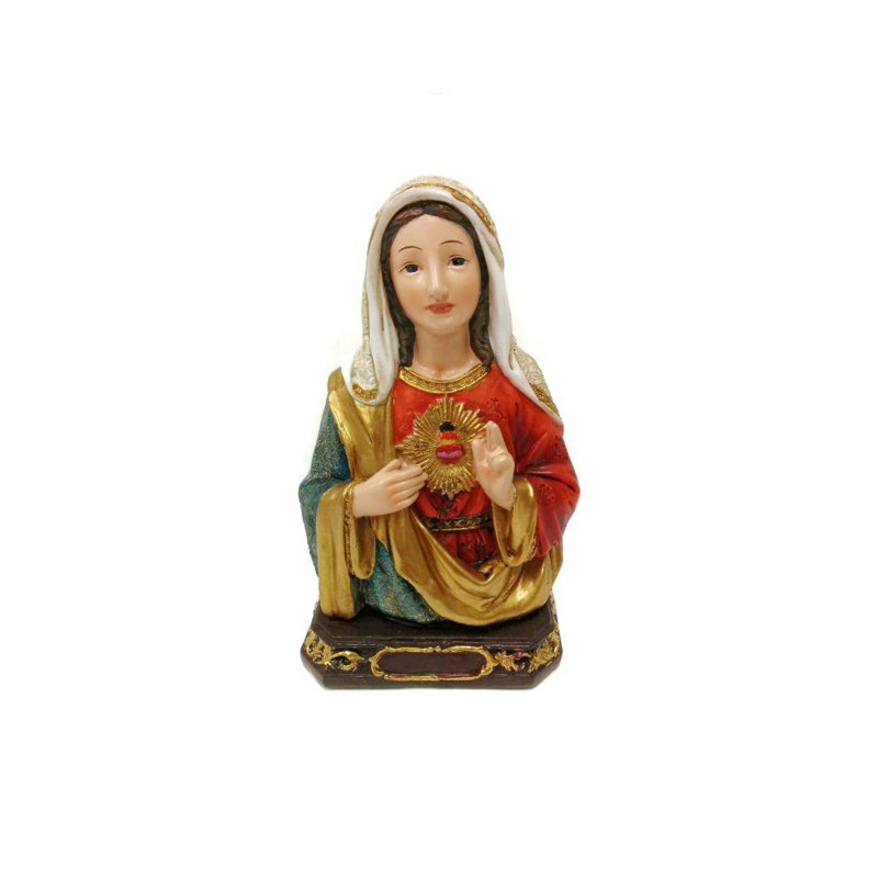 Coeur immaculées de mary Dorney, H 6 po x l 4 po x P 2 po