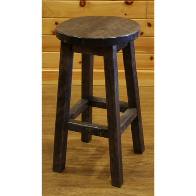 Bechtold Solid Wood Counter Stool