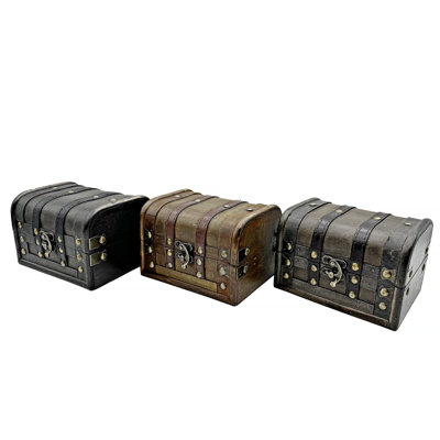 Deresa 3 Piece Decorative Box Set