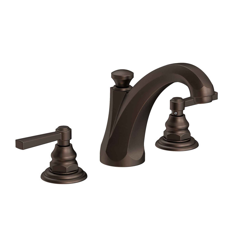 Astor Widespread Bathroom Faucet with Drain Assembly, English Bronze