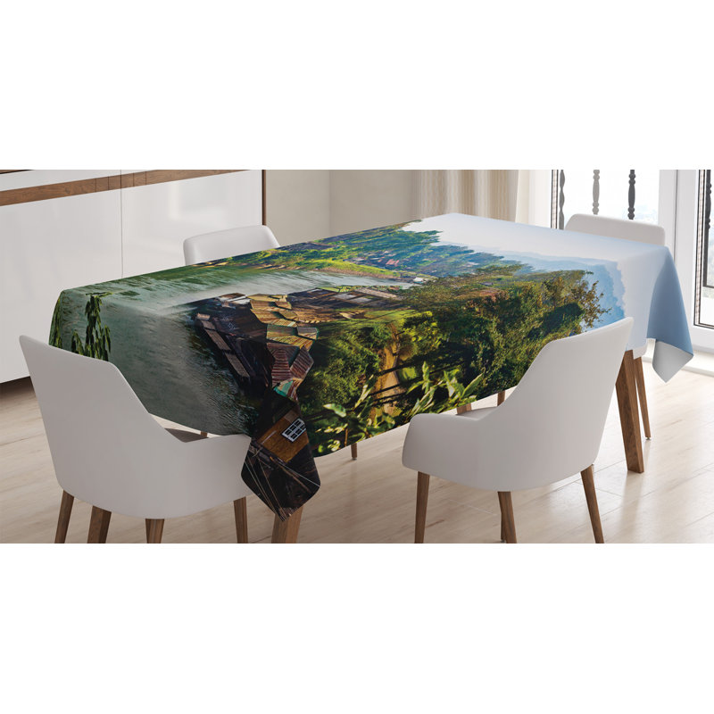 Nappe kwai vivante tropic thaïlande village attractions, 84 po x 60 po