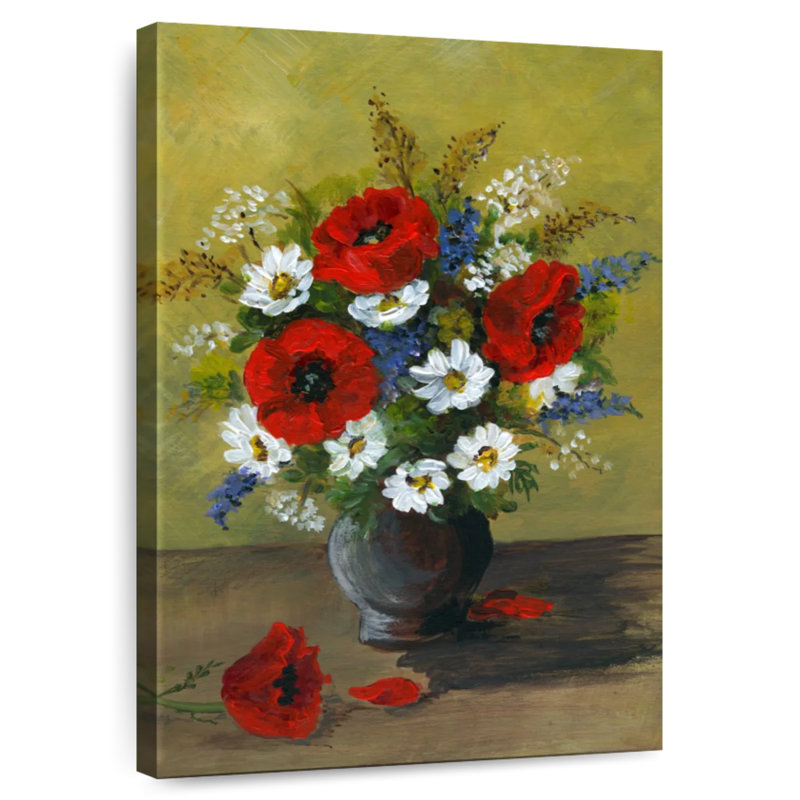 Harnek Arranged Blossoms, 24" H x 16" W