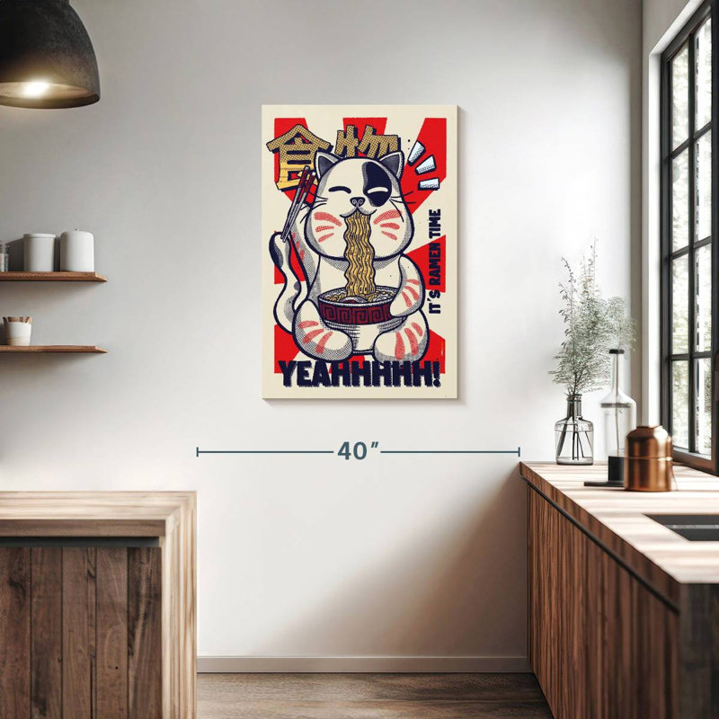 Yarlin It's Ramen Time, 36" H x 24" W